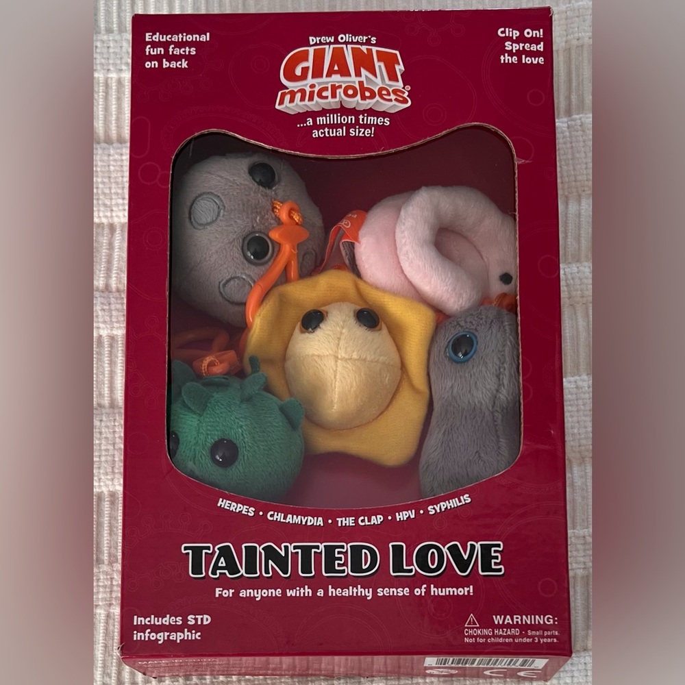 Tainted Love Plush Toy Set with Clips